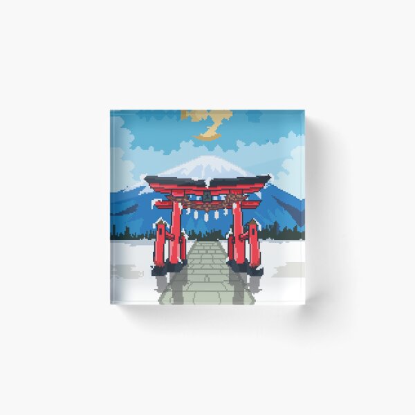 Item preview, Snow Torii Gate designed and sold by Ekira Pop Pixel.