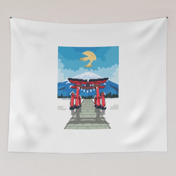 Item preview, Snow Torii Gate designed and sold by Ekira Pop Pixel.