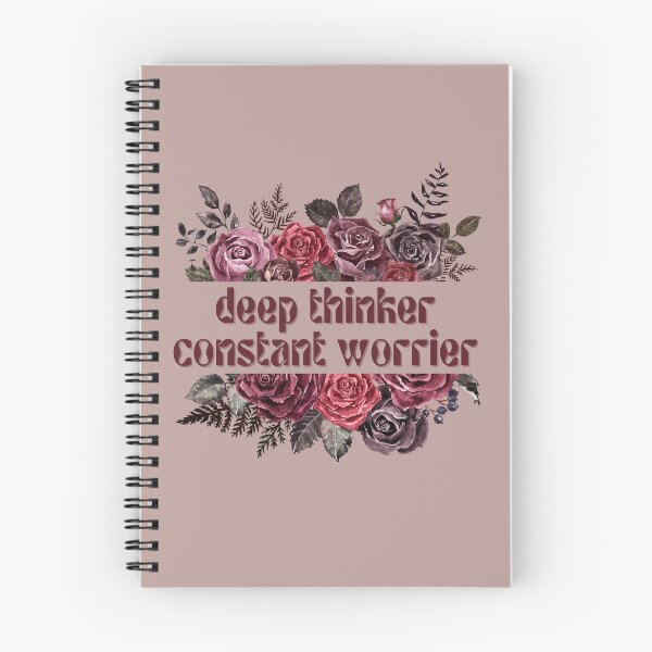Item preview, Deep Thinker. Constant Worrier. designed and sold by FuryHive.
