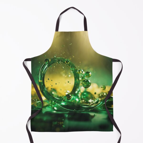 Item preview, Abstract gold and green liquid designed and sold by ADP76.