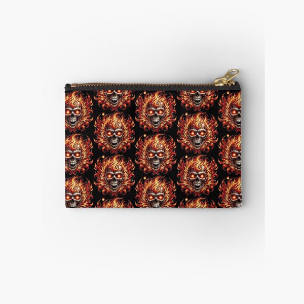 Item preview, Flaming Skull with Red Eyes 2 designed and sold by LaNadaYFundante.