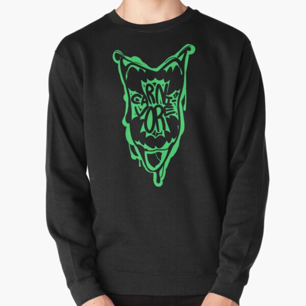 CARNI-VORE (green) Pullover Sweatshirt