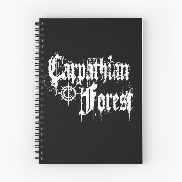 Item preview, CARPATHIAN FOREST Logo - Black Metal  designed and sold by MetalRockProg.
