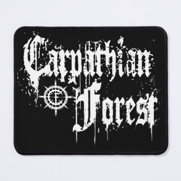 Item preview, CARPATHIAN FOREST Logo - Black Metal designed and sold by MetalRockProg.