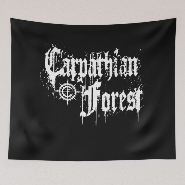 Item preview, CARPATHIAN FOREST Logo - Black Metal  designed and sold by MetalRockProg.
