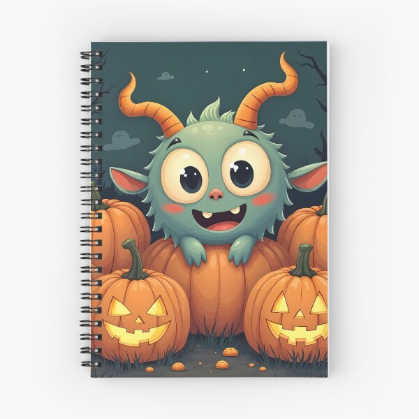 Item preview, Spooky Cutie Pumpkin Patch Monster T-Shirt designed and sold by SpiredThread.