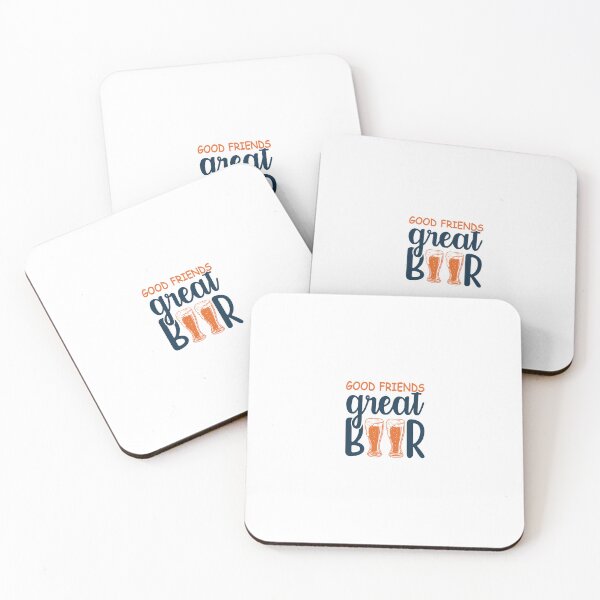 Item preview, Good Friends Great Beer Quote Design designed and sold by Mindlimes.
