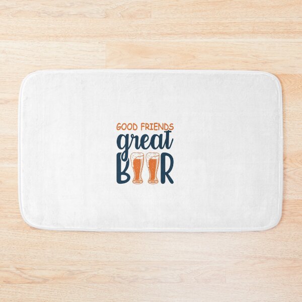 Item preview, Good Friends Great Beer Quote Design designed and sold by Mindlimes.