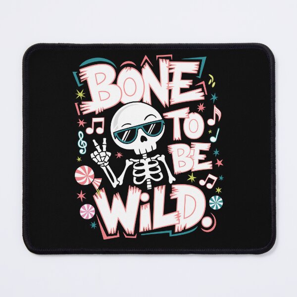 Item preview, Bone to Be Wild - Cool Skeleton Halloween Design designed and sold by StellarDreamer.