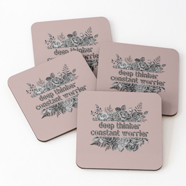 Item preview, Deep Thinker. Constant Worrier. designed and sold by FuryHive.