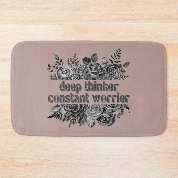 Item preview, Deep Thinker. Constant Worrier. designed and sold by FuryHive.