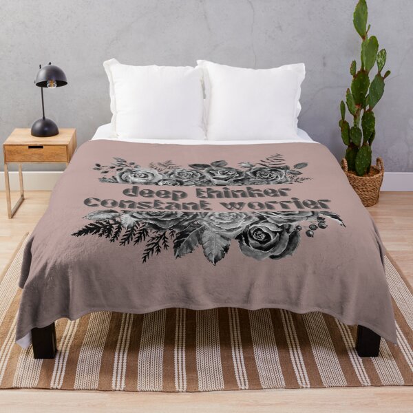 Item preview, Deep Thinker. Constant Worrier. designed and sold by FuryHive.