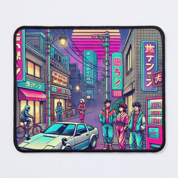 Item preview, 1980s Japanese-style illustration designed and sold by Thanabordee.