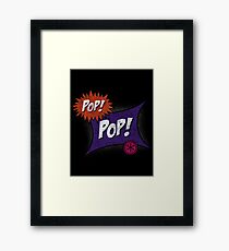 Pop POP! Framed Print