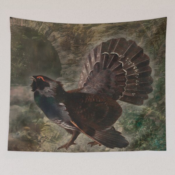Item preview, Grouse Nature Forest Wildlife Woodland Game Bird designed and sold by SoulscapeStudio.