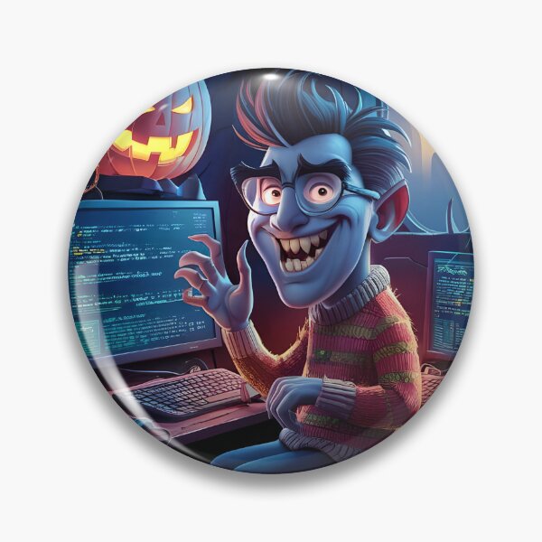 Artikelvorschau, Halloween Computerfreak 01 entworfen und verkauft von kjp-design.