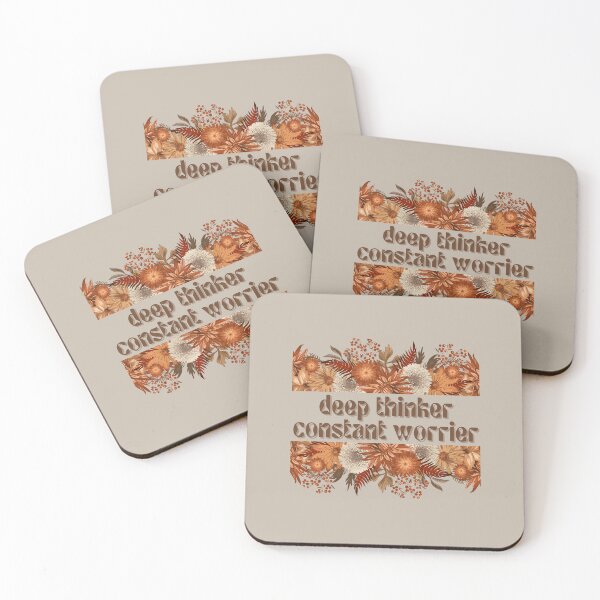 Item preview, Deep Thinker. Constant Worrier. designed and sold by FuryHive.