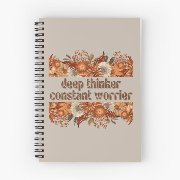Item preview, Deep Thinker. Constant Worrier. designed and sold by FuryHive.