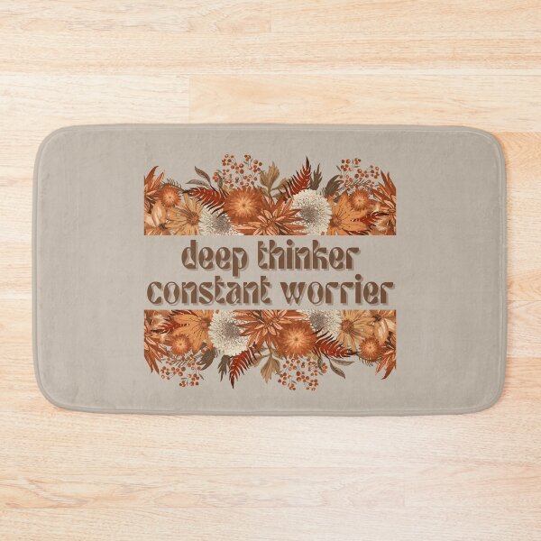 Item preview, Deep Thinker. Constant Worrier. designed and sold by FuryHive.