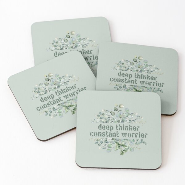 Item preview, Deep Thinker. Constant Worrier. designed and sold by FuryHive.