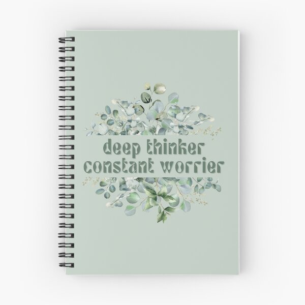 Item preview, Deep Thinker. Constant Worrier. designed and sold by FuryHive.