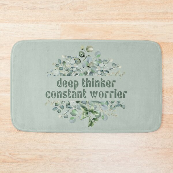 Item preview, Deep Thinker. Constant Worrier. designed and sold by FuryHive.