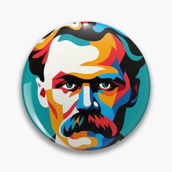 Item preview, Friedrich Nietzsche: Philosophy Meets Art! designed and sold by OzzFrequency.