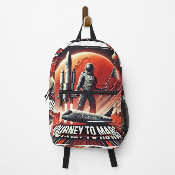 Item preview, Futuristic promotional image for a journey to Mars designed and sold by Thanabordee.