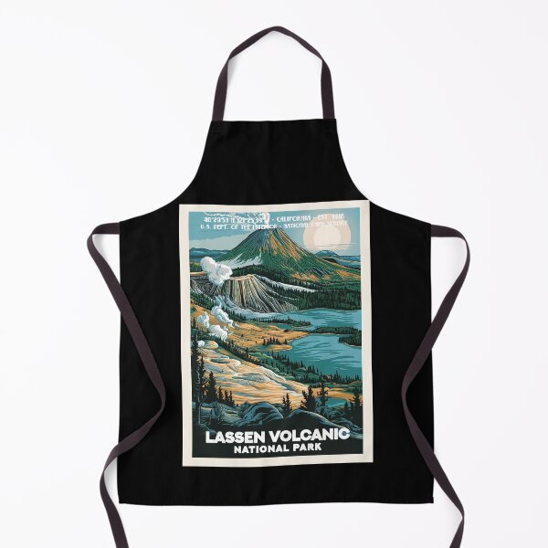 Item preview, Lassen Volcanic National Park, Vintage Travel designed and sold by PinkandP.