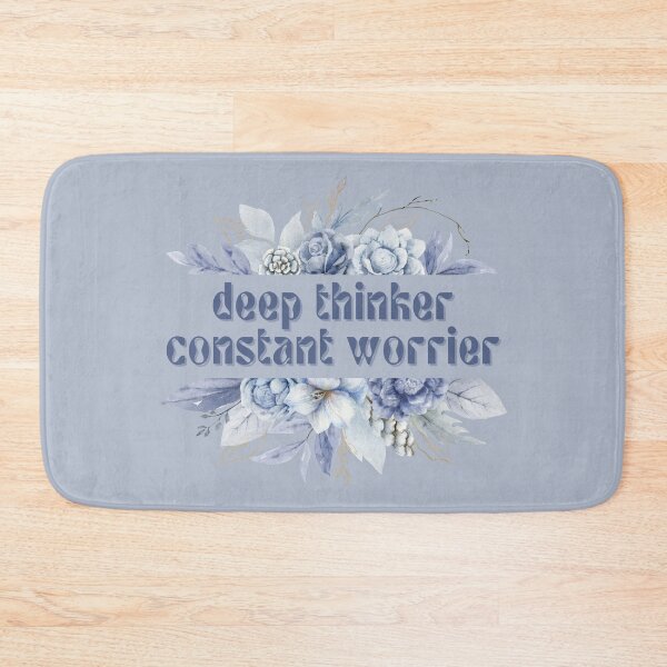 Item preview, Deep Thinker. Constant Worrier. designed and sold by FuryHive.