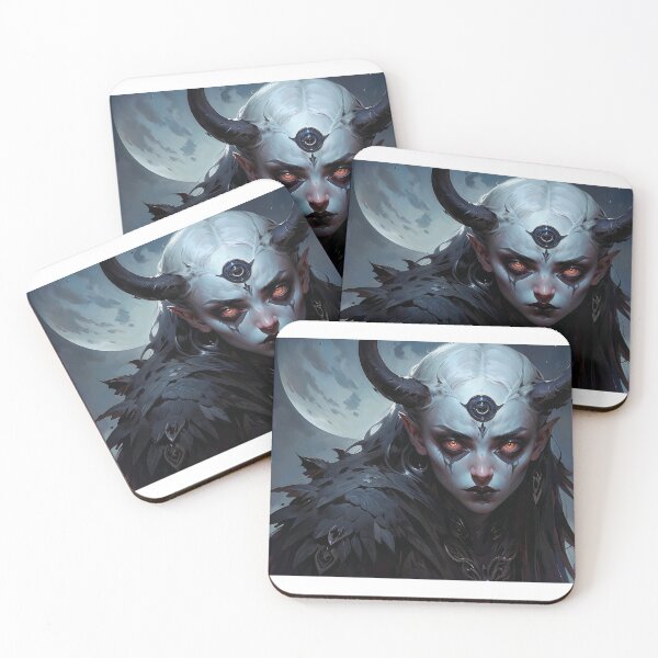 Item preview, Moon Demon designed and sold by mamarilou.