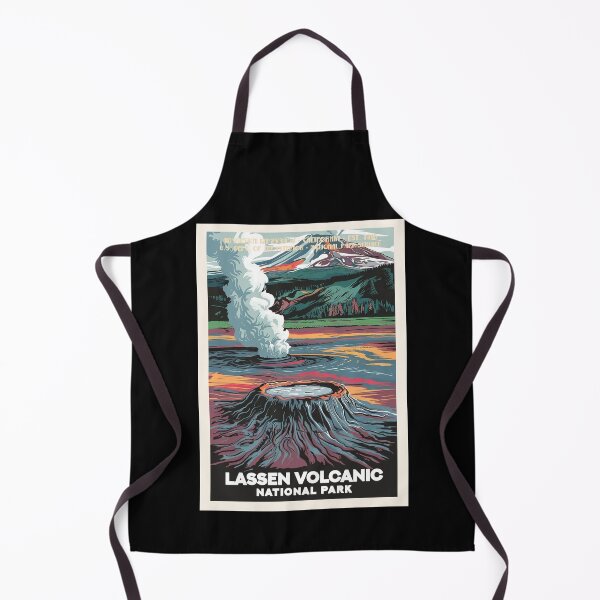 Item preview, Lassen Volcanic National Park, Vintage Travel designed and sold by PinkandP.