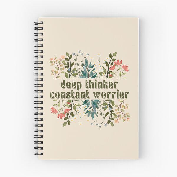 Item preview, Deep Thinker. Constant Worrier. designed and sold by FuryHive.