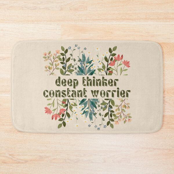 Item preview, Deep Thinker. Constant Worrier. designed and sold by FuryHive.