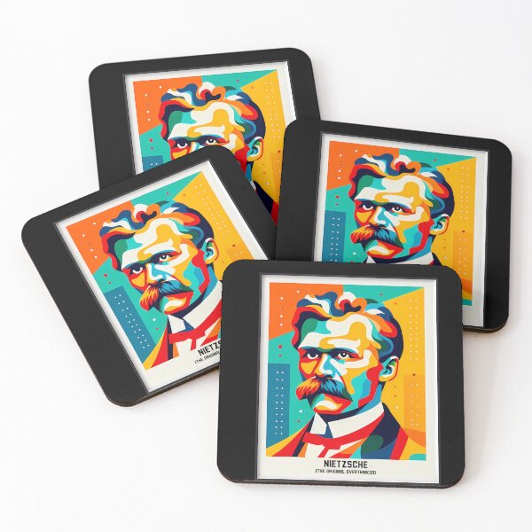 Item preview, Friedrich Nietzsche: Philosophy Meets Art! designed and sold by OzzFrequency.