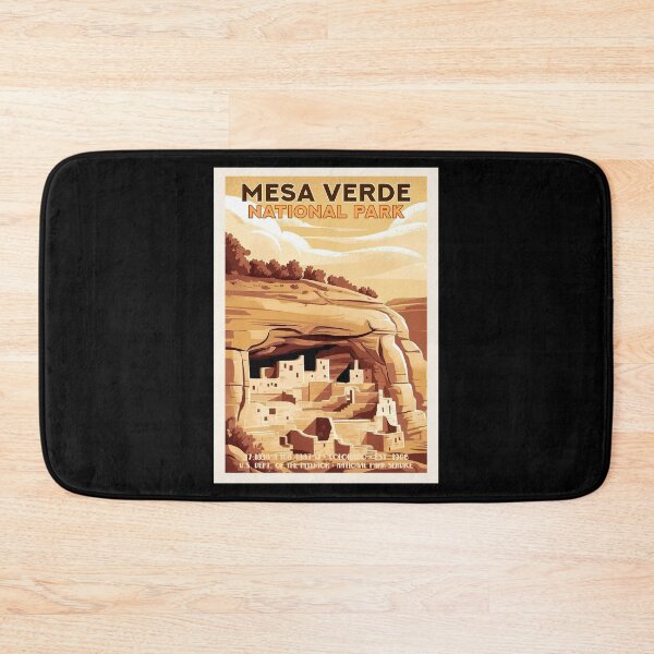 Item preview, Mesa Verde National Park, Vintage Travel designed and sold by PinkandP.