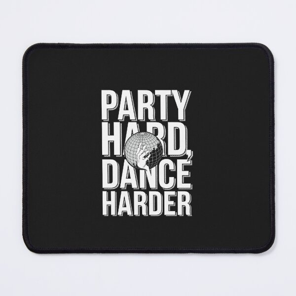 Item preview, Party Hard, Dance Harder – Retro Indie Style designed and sold by paulo silveira.