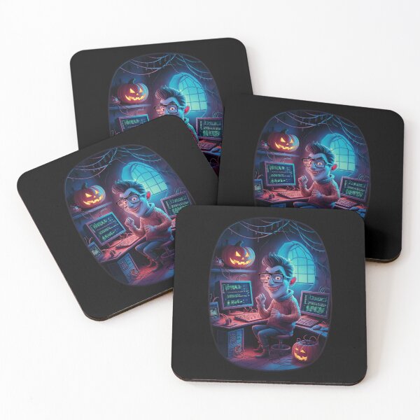 Item preview, Halloween computer Geek 03 designed and sold by kjp-design.