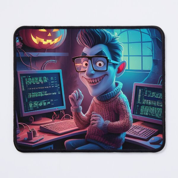 Item preview, Halloween computer Geek 03 designed and sold by kjp-design.
