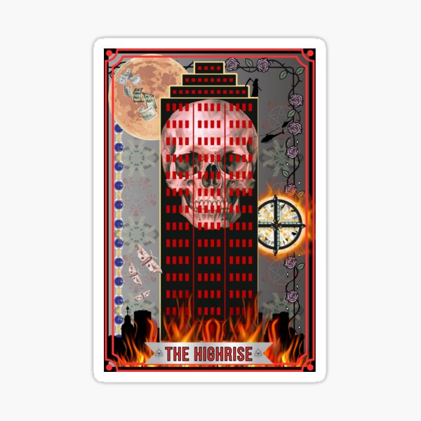 Item preview, The Highrise Funny Tarot Playing Card designed and sold by TMG Tees.