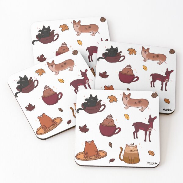 Item preview, Fall pals sticker pack designed and sold by Roobix-Art.