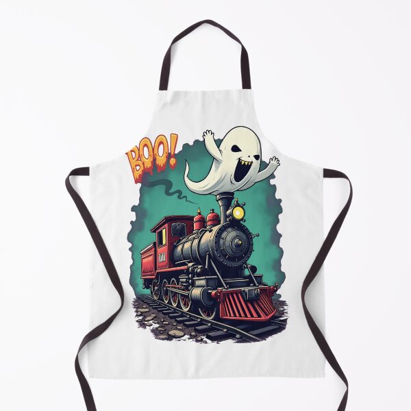 Item preview, Halloween Ghost train, night express to spooky city designed and sold by kjp-design.