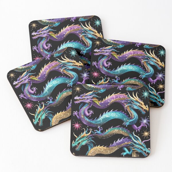 Item preview, Jewel Tones Asian Dragons designed and sold by HavenDesign.