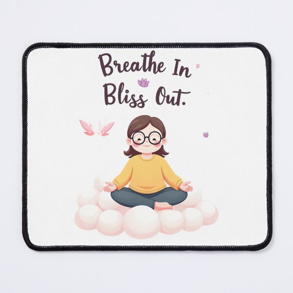 Item preview, Breathe In Bliss Out - Calm and Relaxation designed and sold by lovesuperkarma.