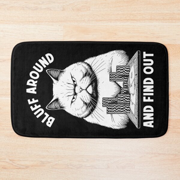 Item preview, Poker Player Cat Funny Bluff Around And Find Out Gambler designed and sold by GrandeDuc.