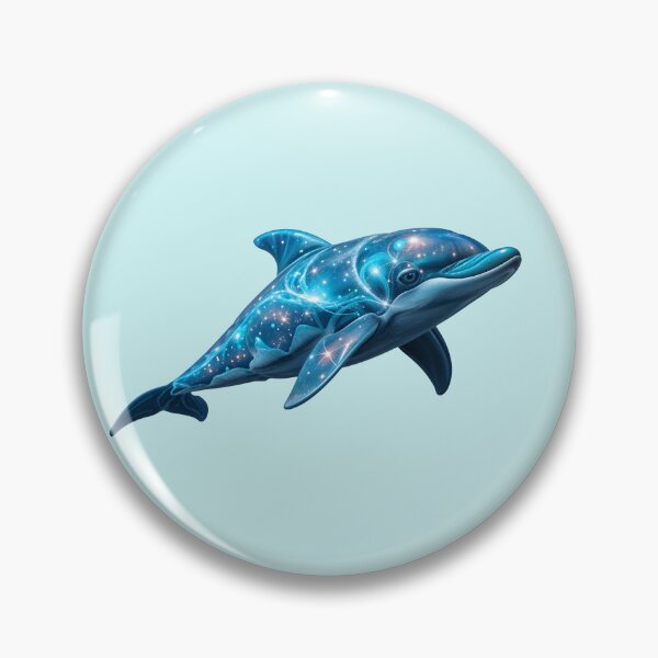 Item preview, The Blue Fantasy Dolphin designed and sold by TheArtOfPat.