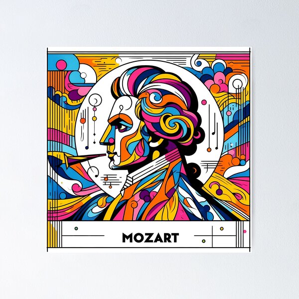 Item preview, Celebrate the Genius of Wolfgang Amadeus Mozart! designed and sold by OzzFrequency.