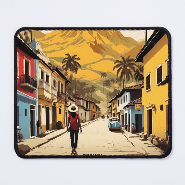 Item preview, Valledupar Colombia Retro Vintage Poster Tourism designed and sold by TravelersGems.