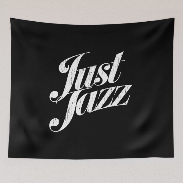 Artikelvorschau, "Just Jazz" Vintage Typografie – Geschenke für Jazzliebhaber entworfen und verkauft von paulo silveira.