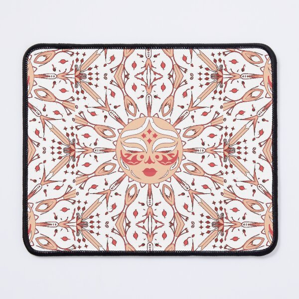 Item preview, seamless Retro Pattern floral ornament mandala - face ornament circular- Decorative decoration Iconic designed and sold by RAZ1995.